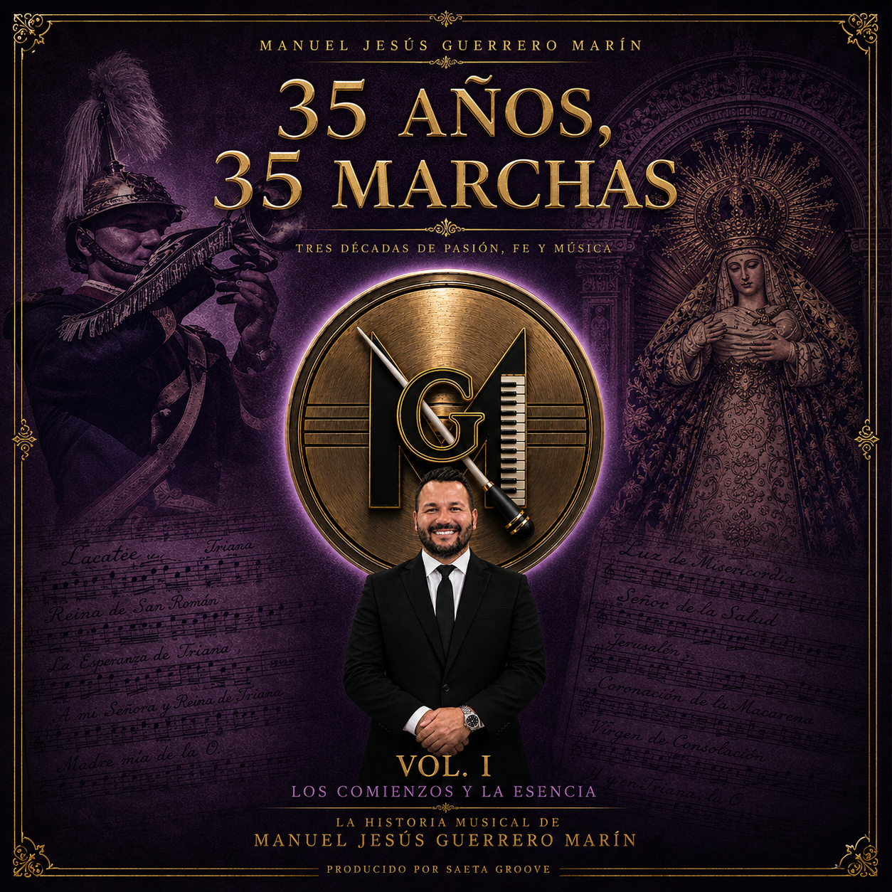 Portada del Volumen I de 35 años, 35 marchas